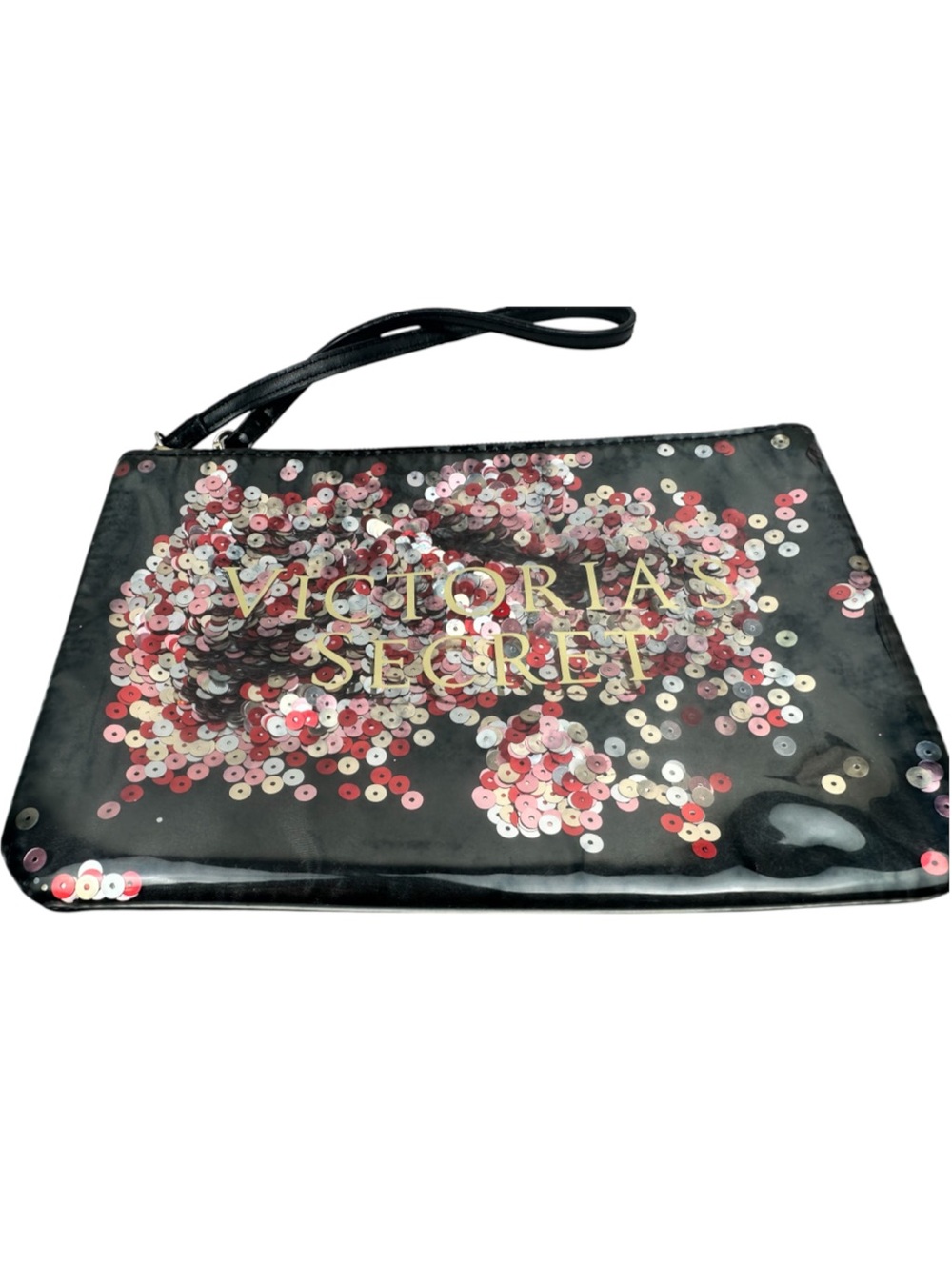 Victoria's Secret Sequin Wristlet Clutch